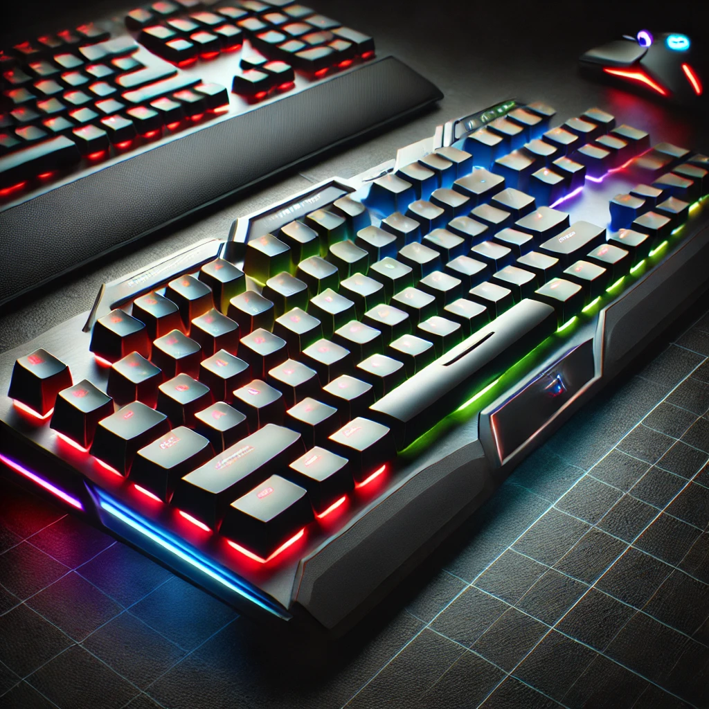 Gamer’s Edge Quantum - Advanced Gaming Keyboard with Ultra-Responsive Keys and Macro Programming